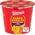thumbnail image 3 of (8 pack) Totino's Ramen Noodles, Buffalo Style Chicken Pizza Flavor, Microwave Soup Cup, 2.19 oz, 3 of 15