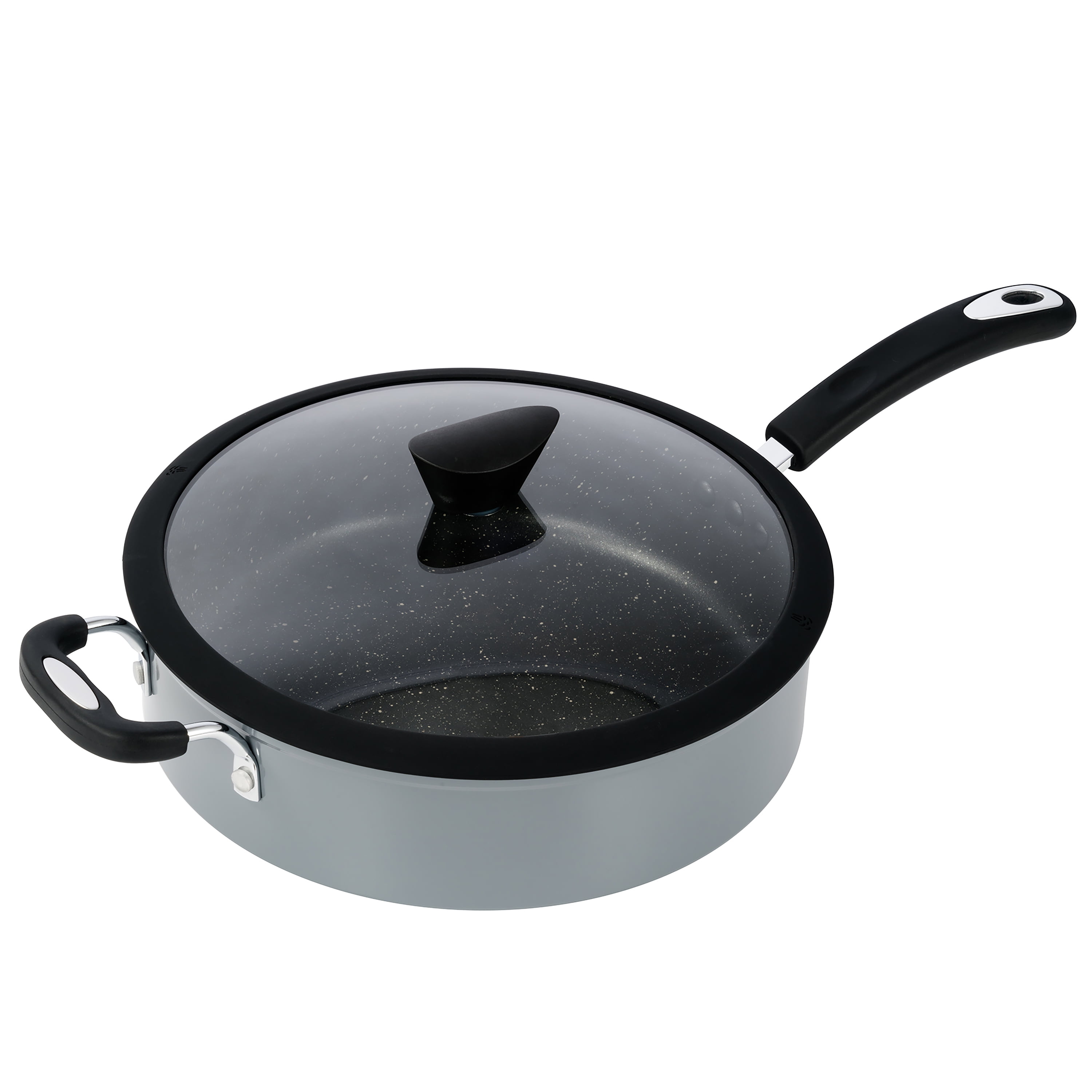 The All-In-One Stone Saucepan and Cooking Pot by Ozeri -- 100% APEO, GenX,  PFBS, PFOS, PFOA,, 3.0 L (3.2 Quart) - Food 4 Less