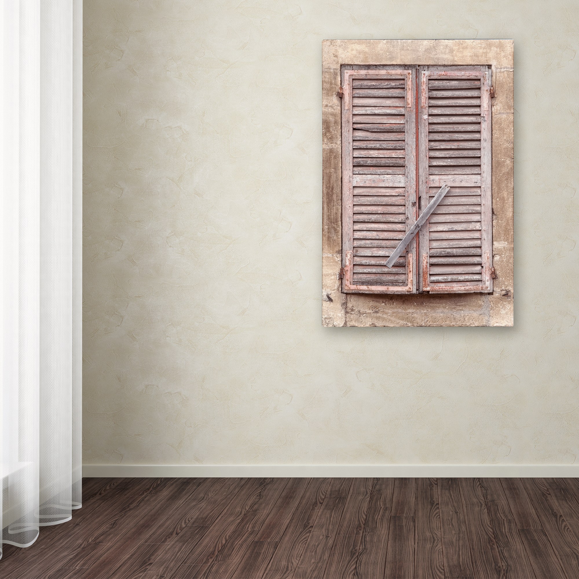 Trademark Fine Art 'French Windows III' Canvas Art by Cora Niele