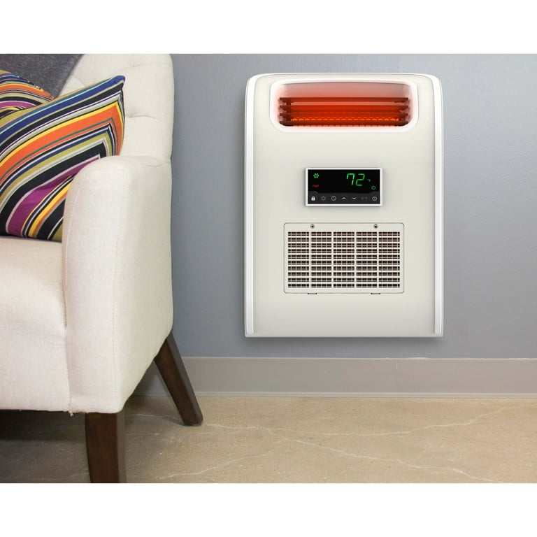 Lifesmart New 3-Element Slim Line Heater Unit in White, HT1153W