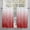 Red, variant on Pink White Ombre Window Curtains 84 Inch Length, Modern Abstract Art Striped Rod Pocket Window Treatment Kitchen Drapes for Bedroom, Cafe, Living Room, 2 Panels, 52 W x 84 L