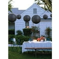 thumbnail image 4 of 10 Pack Black Round Paper Lanterns, Asian Style Hanging Decor for Party, Wedding, Home, 4 of 6
