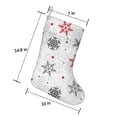 thumbnail image 5 of 3 Pcs Christmas Stockings,Multicolor Christmas Snowflake Pattern Stockings Christmas,14.8'' Xmas Stockings,Christmas Party Favors,Christmas Party Decorations,Christmas Stockings Personalized, 5 of 5