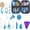 Blue, variant on Baby Healthcare and Grooming Kit for Newborn Kids, 24PCS Upgraded Safety Baby Care Kit, Newborn Nursery Health Care Set, Baby Care Products