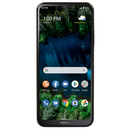 Total Wireless Nokia G100, Blue - Prepaid Smartphone