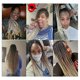 thumbnail image 1 of 6 Paquetes de Extensiones de Trenzas Ombre Trenzas Jumbo Pelo Sintético 24 Pulgadas Trenzas de Ganchillo Trenzas Afro Synth ShuxiuWang 8390611157470, 1 of 1