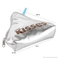 thumbnail image 4 of Hershey Kiss Theme Soft Novelty Pouch, Zipper Closure, Multi Color, 4 of 4