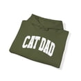 thumbnail image 4 of Cat Dad Father's Day Hoodie, Gifts, Hooded Sweatshirt, 4 of 4