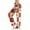 01-Beige, variant on Women's Snowflake and Christmas Tree Flannel Pajama Pants, Sleepwear - White - S