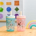 thumbnail image 3 of Zak Designs Disney Minnie Mouse Kelso Toddler Cups For Travel or At Home, 15oz 2-Pack Durable Plastic Sippy Cups With Leak-Proof Design is Perfect For Kids (Minnie Mouse), 3 of 11