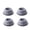 4pcs, variant on Washing Machine Support Base, Waterproof Anti-Slip Silent Skid Mat Furniture Support Dampers Stand