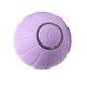 thumbnail image 2 of Pelota para mascotas de juguete, bola rodante de silicona, luz de sonido, bola recargable, evitación de obstáculos para perros y gatos, color morado, 2 of 5