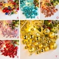 thumbnail image 4 of Christmas Balls Ornaments 30pcs Assorted Shatterproof Christmas Tree Decorations Large Hanging Ball for  Trees Wedding Party Home Decor  Party Decorations  Tree Ornaments, 4 of 5
