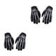 thumbnail image 4 of Guantes de ciclismo de motocicleta Sonducket nailon otoño invierno transpirables cómodos impermeables blanco XS (niño), 4 of 6