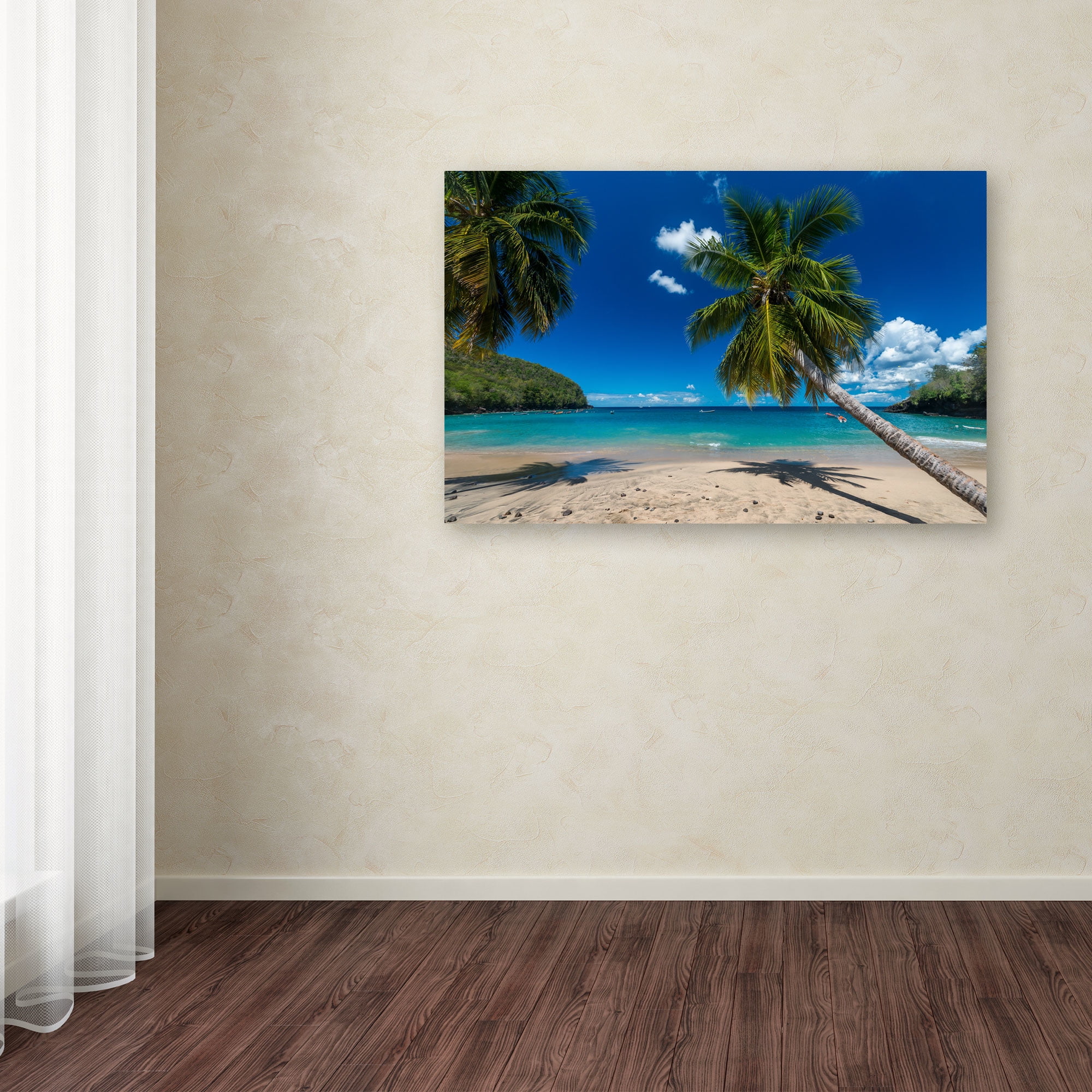 Trademark Fine Art "Martinique" Canvas Art by Mathieu Rivrin