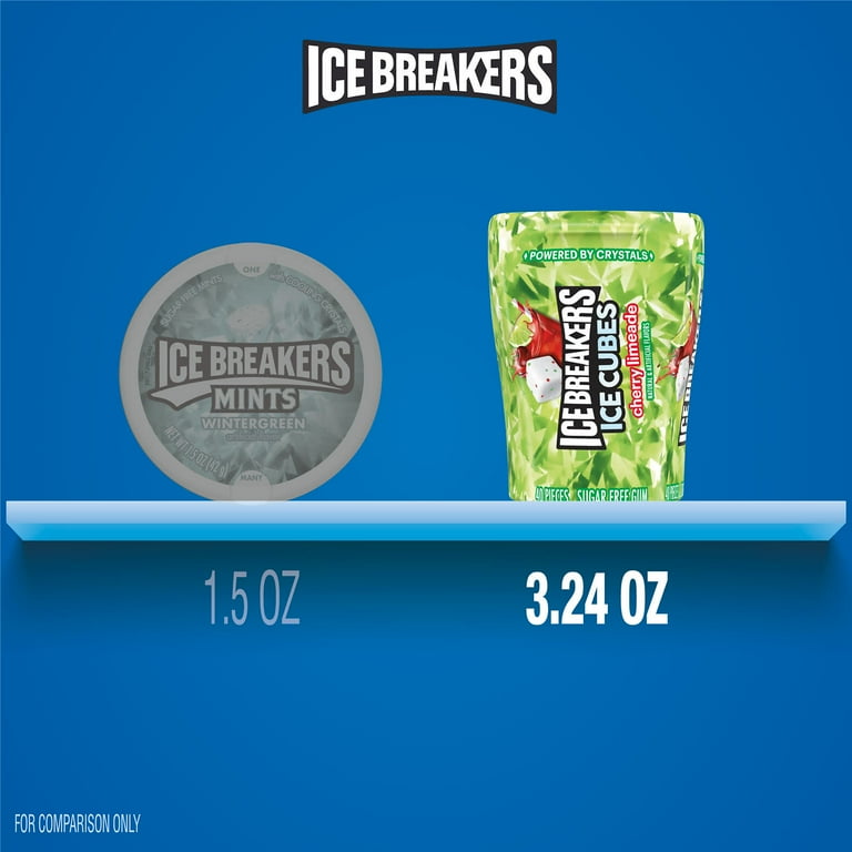 Ice Breakers Ice Cubes Cherry Limeade Sugar Free Chewing Gum