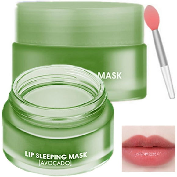 Mascarilla Hidratante Avocado Labios Secos y Agrietados Reparador Día y Noche