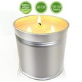 thumbnail image 6 of Luxicdy Citronella Candles Outdoor, Large Metal Bucket Candle, Three-core Soy Wax Fly Off Candle for Outdoor and Indoor,2PCS, 6 of 9