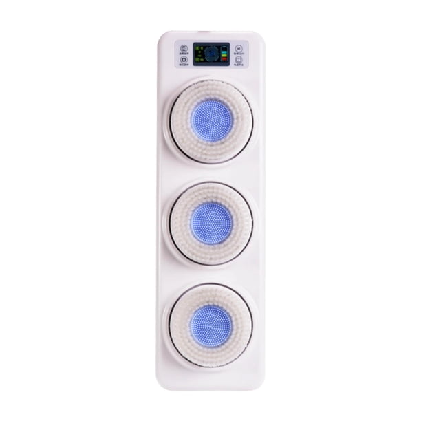 Cepillo corporal eléctrico,Cepillo corporal eléctrico Exfoliante corporal eléctrico,Cepillo de limpieza con esponja de lufa para baño,Herramientas de limpieza de la piel con forma de bola