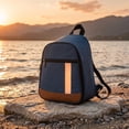thumbnail image 5 of Clossjun Lunch Bag for Men Women Reusable Lunchbag for Adult Small Insulated Pack Flexible Daybag for Office, Work Gray, 5 of 5