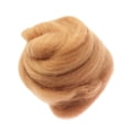 thumbnail image 2 of GUOOL Handmade 10g Wool Roving Fibre For Needle Felting Materials Brown, 2 of 5