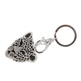 thumbnail image 4 of Llavero Con Diamantes de Imitación de Cabeza de Leopardo, Llavero Brillante para Llaves, Carteras, Bolsos, Coche, Accesorios Portátiles para NaviDad, Día de Acción de Gracias, 4 of 7