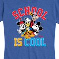 thumbnail image 3 of Mickey & Friends - School Is Cool - Women's Short Sleeve Graphic T-Shirt, 3 of 5