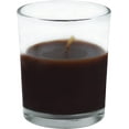 thumbnail image 1 of Chandelle Zest, Bougies Votives 12 Pcs, Verre Rond Brun, 1 of 6
