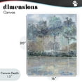thumbnail image 4 of Stupell Industries Coastal Subdued Expression of Trees Canvas Art, 16 x 20, by Sally Swatland, 4 of 8