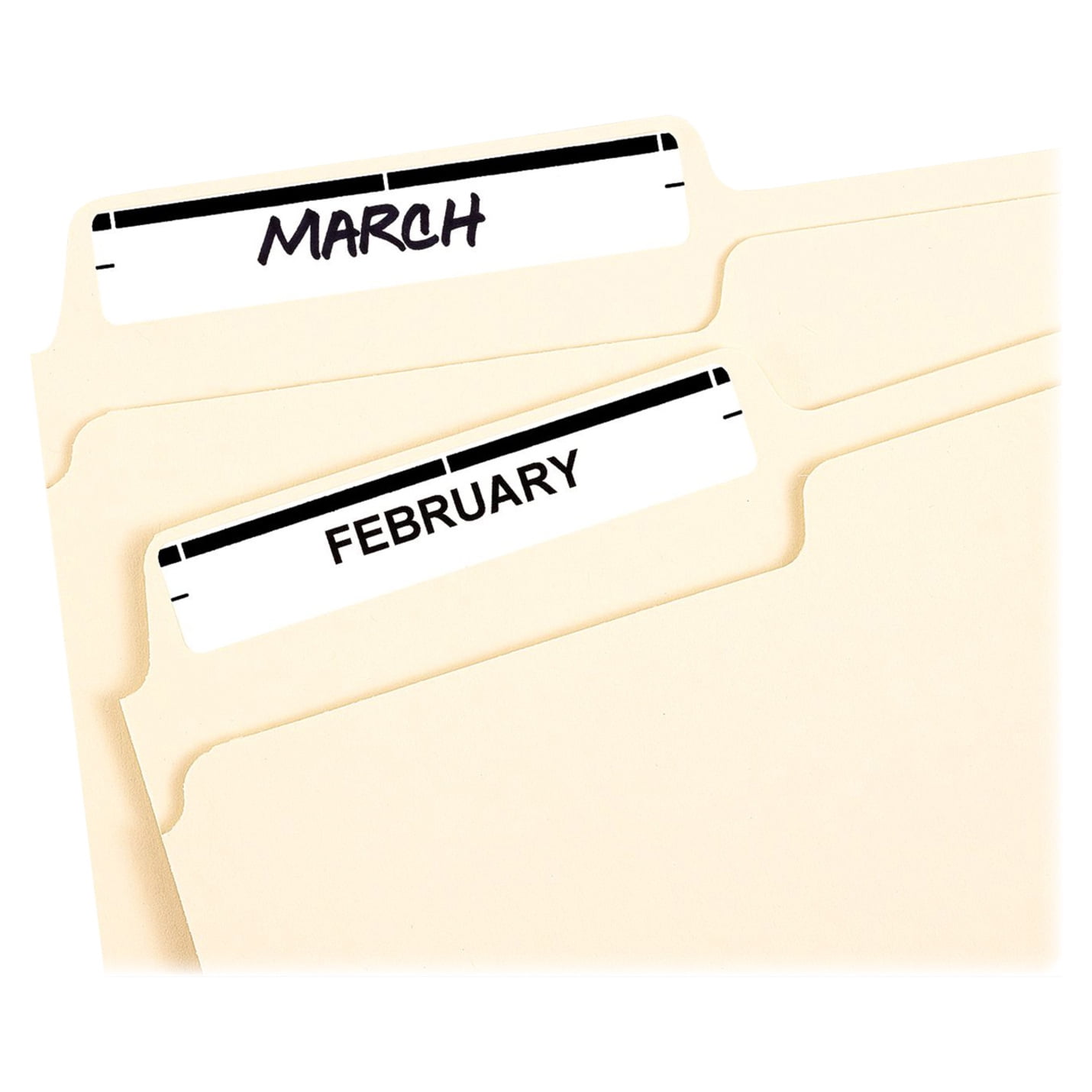 Avery Print or Write File Folder Labels, 11/16 x 3 7/16 ...