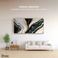 thumbnail image 2 of Cuadro Decorativo Canvas Abstracto Mármol Lujoso Oro 90x60, 2 of 3