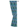 thumbnail image 3 of "Jay Franco Blue Microfiber Minecraft Monster Hunters Bedroom Curtains, 42\""Wx84\""L - 4 Piece Set", 3 of 5