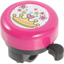 Niceauty Loud Bike Bell Iron Rosy Crown Shape Standard Bikes 1Pcs
