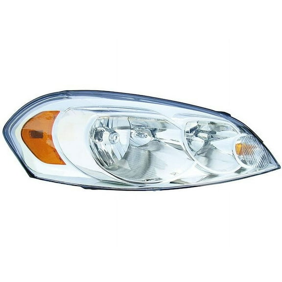 Right Passenger Side Headlight Assembly - Compatible with 2006 - 2013 Chevy Impala 2007 2008 2009 2010 2011 2012