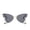 Black, variant on Ladies Fashion Diamond Sunglasses Fashionable Personality Exaggerated Ball Glasses