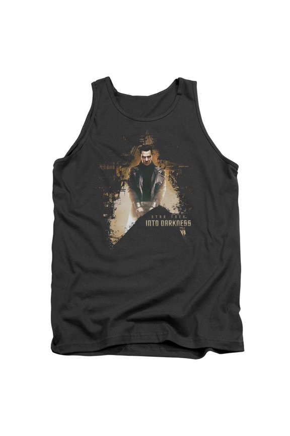 Star Trek Dark Villain Adult Tank Top Charcoal