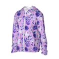thumbnail image 2 of Easygdp Violet Lightweight Long Sleeve Sun Shirt Sports long-Sleeved Sun Protective Clothing, Quick Drying Breathable - Medium, 2 of 9