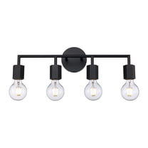 Trans Globe Lighting 22234 Placerville 4 Light 22" Wide Bathroom Vanity Light - Black