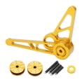 thumbnail image 3 of El tensor de cadena de bicicleta admite 1 a 6 velocidades Tensor de cadena de cambio trasero de aleación de aluminio CNC Oro, 3 of 10