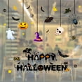 thumbnail image 2 of Halloween Wall Sticker DIY Static Bat Wall Decal Ghost Wall Sticker Window Cling, 2 of 8