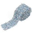 thumbnail image 2 of Diamond Ribbon,1yard 30mm Diamond Mesh Rhinestone Ribbon Mesh Wrap Roll Streamlined Design, 2 of 9