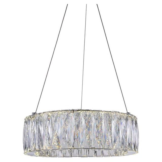 CWI Lighting Juno LED Lustre avec Finition Chromée