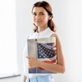 thumbnail image 6 of American Flag Sky 3 Ring Binders 1.5 inch Hardcover File Folders with Interior Pockets A4 Size Organizer for School Office Hospital, 6 of 8