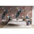 thumbnail image 5 of Muravie Cherry Flowers and Peacocks 3D Wallpaper, 5 of 5