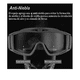 thumbnail image 2 of Lentes Tácticas Goggle Militares Careta Gafas Con 3 Lentes Xtellar negro, 2 of 3
