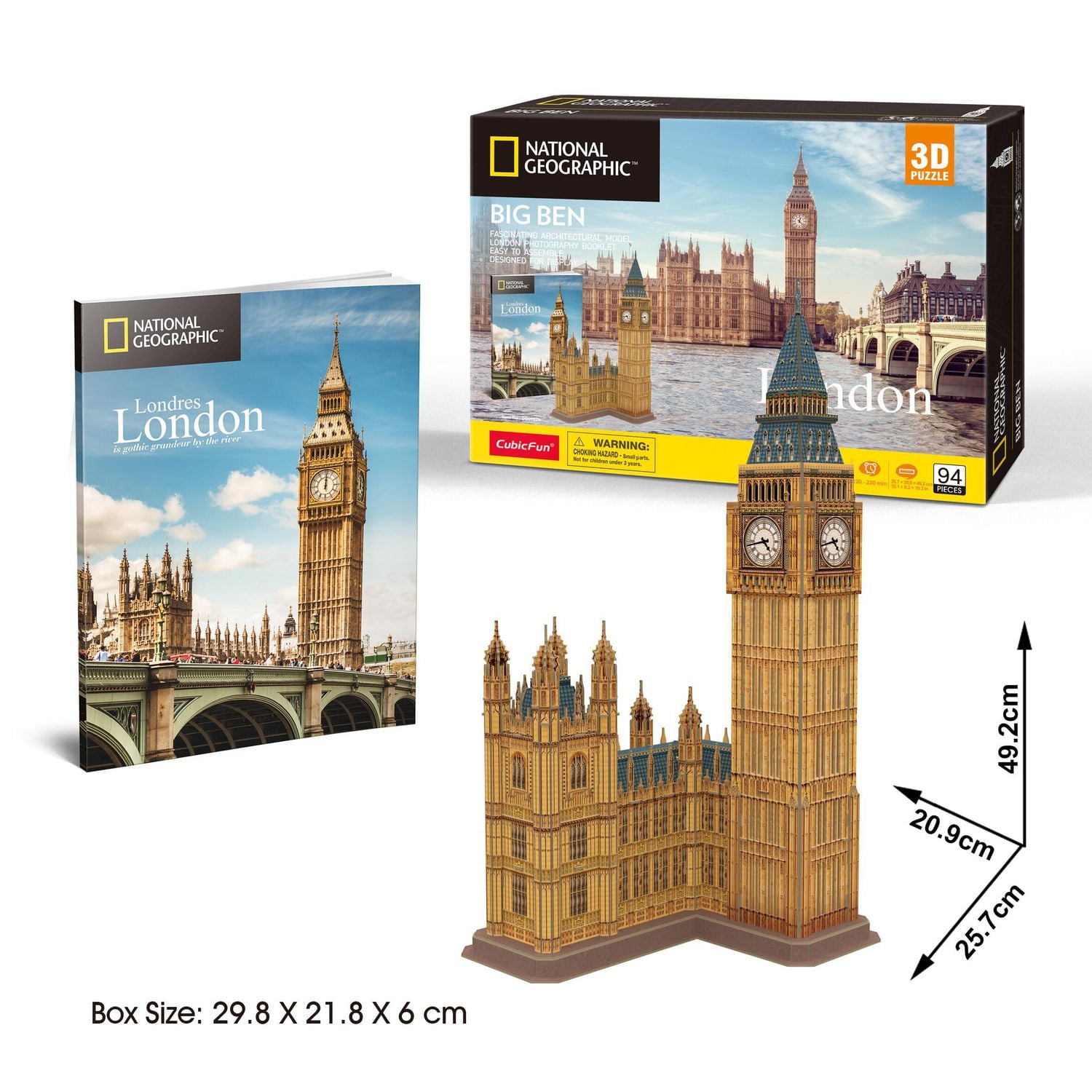 Puzzle 3D National Geographic : Big Ben