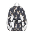 thumbnail image 3 of Jack Russell Terrier Backpack for School,Cute School Bag,Schoolbag with Adjustable Shoulder Straps & Padded Back,15"x11.42"x5.5", 3 of 6