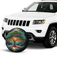 thumbnail image 2 of Polyester Tire Cover for Colored Trees, 4-Season Weatherproof Tire Bag, No Power Required, Fits All Tire Sizes, Ideal for RVs and Outdoor Adventures, Camping Accessories | Durable Tire Cover, 2 of 9