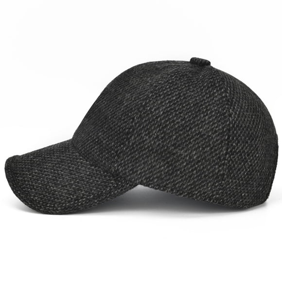 Moluckfu Peaked Cap Para Exterior Con Ajuste Cómodo Y Estilo Moderno Negro