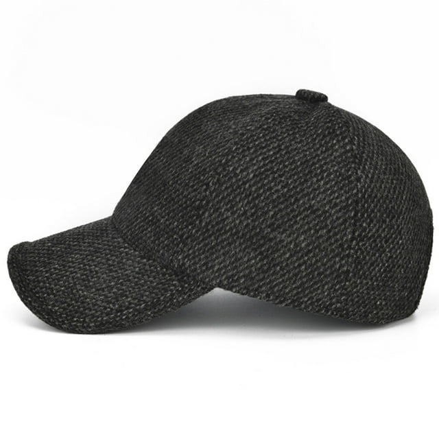 Moluckfu Peaked Cap Para Exterior Con Ajuste Cómodo Y Estilo Moderno Negro